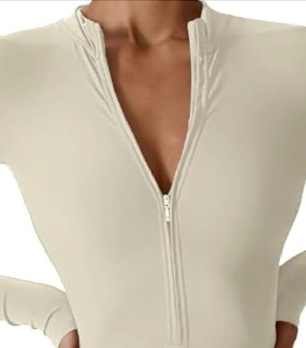 BELLINA BELLA "THE JUMPSUIT" in Cream - Image 7