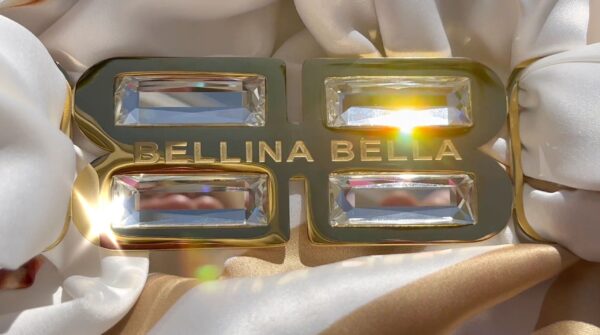 BELLINA BELLA Gold and Real Crystal Pareo Accessory - Image 2