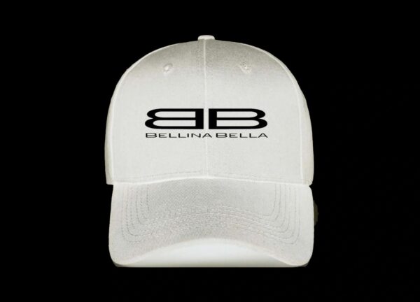 "BELLINA BELLA BASEBALL HAT" in Deep Black - COMING SOON! - Image 2